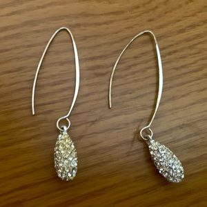Teardrop Rhinestone Earrings